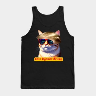 Cats Against Trump Tank Top